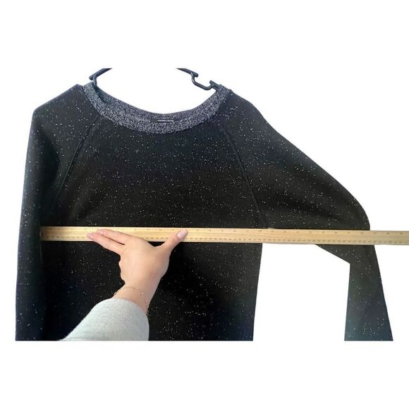 Scotch & Soda Straight Hem Sweatshirt Mini Dress Long Sleeve Black Womens Size 1 - Picture 9 of 10